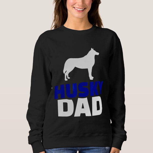 Sudadera Husky Dad (Anverso)