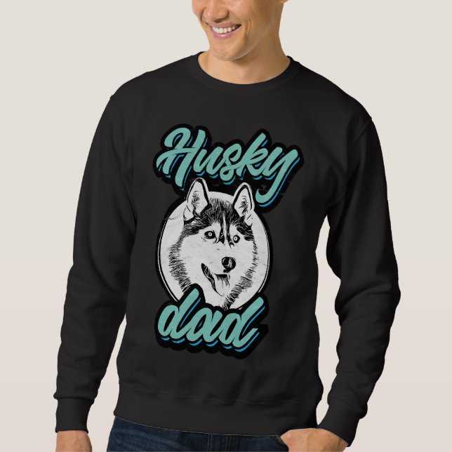 Sudadera Husky Dad (Anverso)