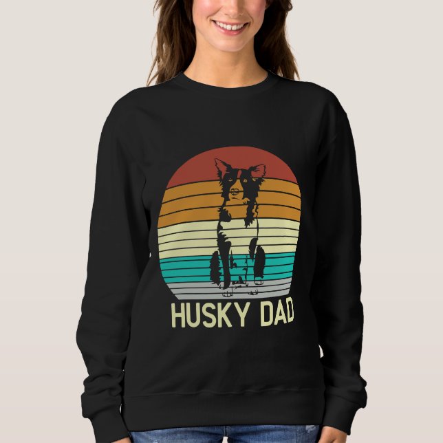 Sudadera Husky Dad (Anverso)