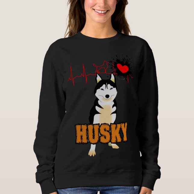Sudadera Husky Dog (Anverso)