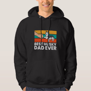 Sudadera Husky Dog Dad Mejor Husky Dad Siberian Husky