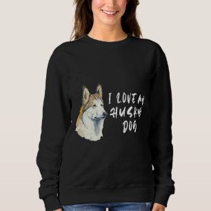 Sudadera Husky Dogi Siberiano Ama A Mi Perro Husky