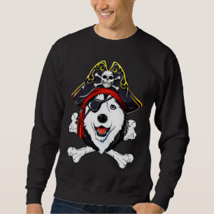 Sudadera Husky Jolly Roger Flag Skull Crossbone