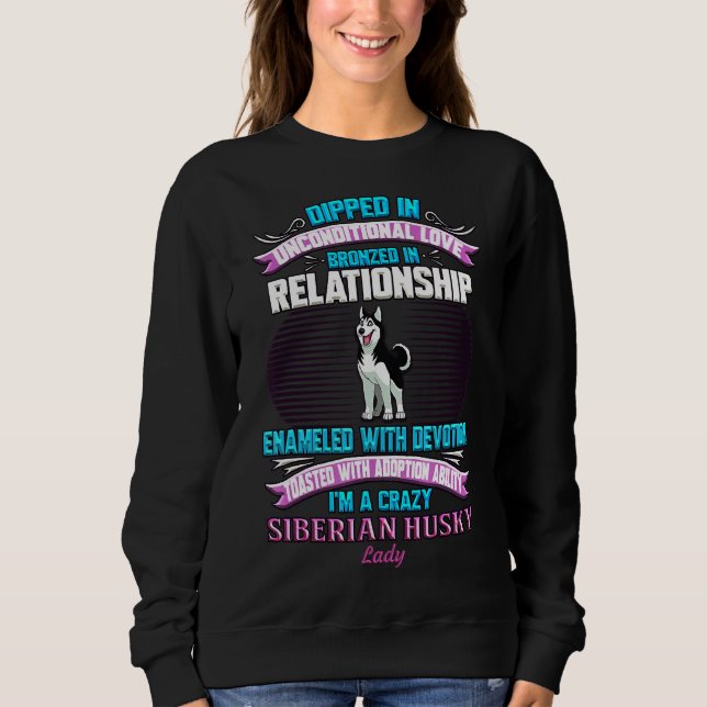 Sudadera Husky Lady Siberian (Anverso)