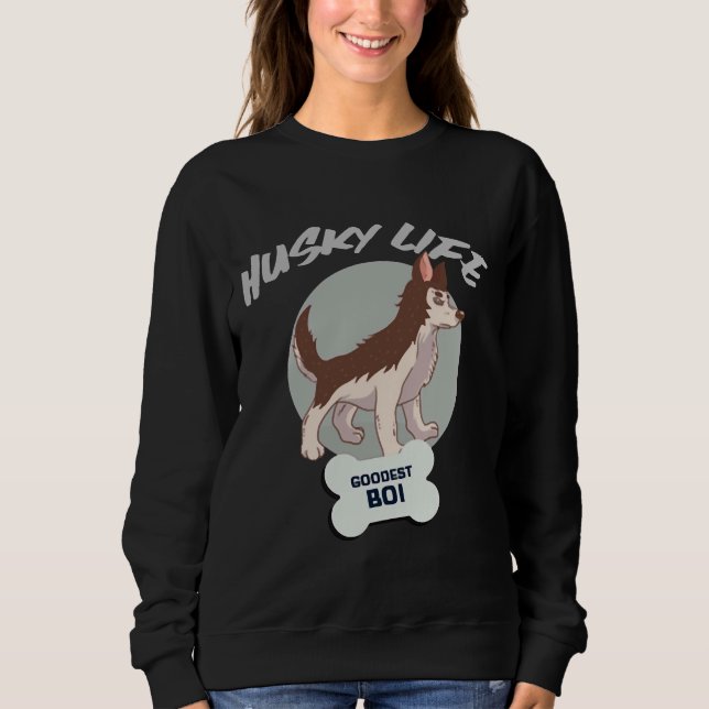 Sudadera Husky Life (Anverso)