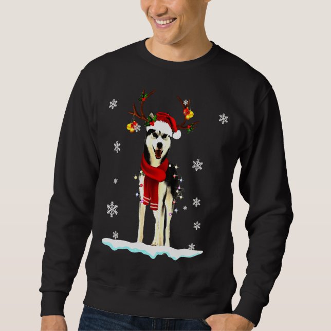 Sudadera Husky Lights Pajama (Anverso)