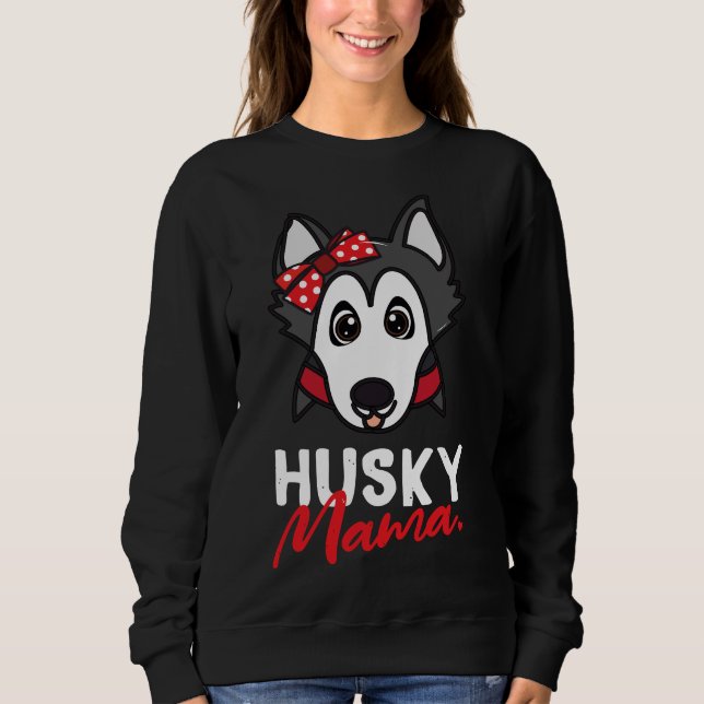 Sudadera Husky Mama Dog (Anverso)