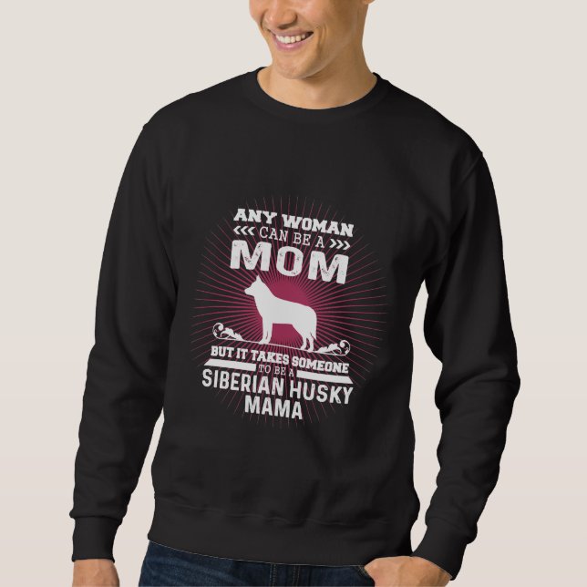 Sudadera Husky Mama Siberian (Anverso)