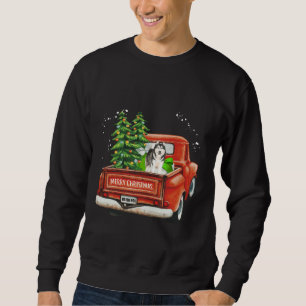 Sudadera Husky Merry Christmas