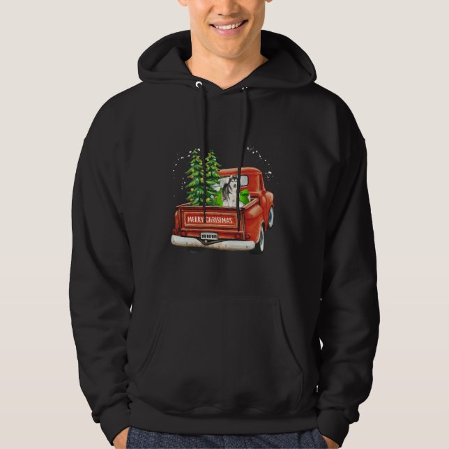 Sudadera Husky Merry Christmas (Anverso)