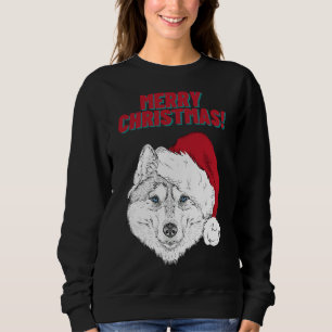 Sudadera Husky Merry Christmas Style 1