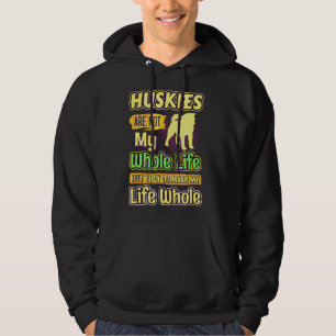Sudadera Husky mi vida perros enteros