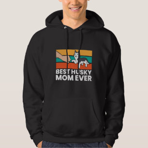 Sudadera Husky Mom Best Husky Mamá Husky jamás Siberian Hus