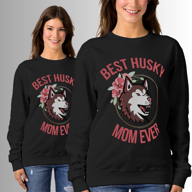 Sudadera Husky Mom, Perro Mom, Husky Gift (Subido por el creador)