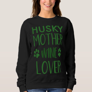 Sudadera Husky Mother Wine