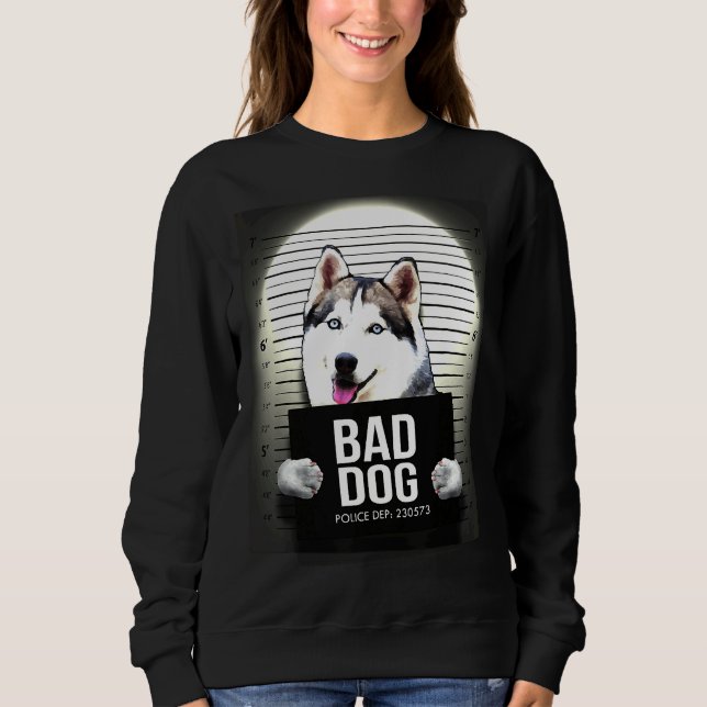 Sudadera Husky Mugshot (Anverso)