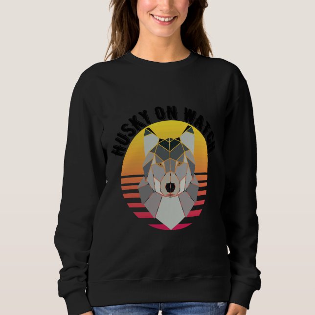 Sudadera Husky On Watch (Anverso)