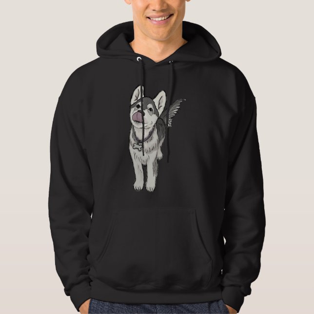 Sudadera Husky Pup (Anverso)