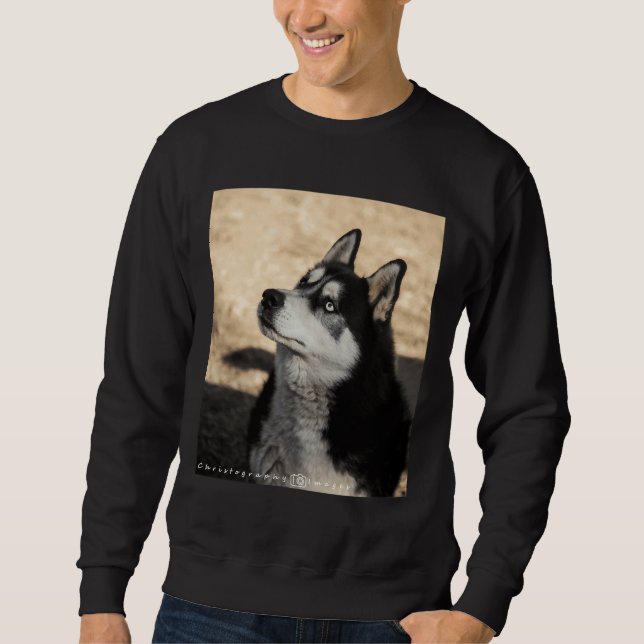 Sudadera Husky Pup Scoop (Anverso)