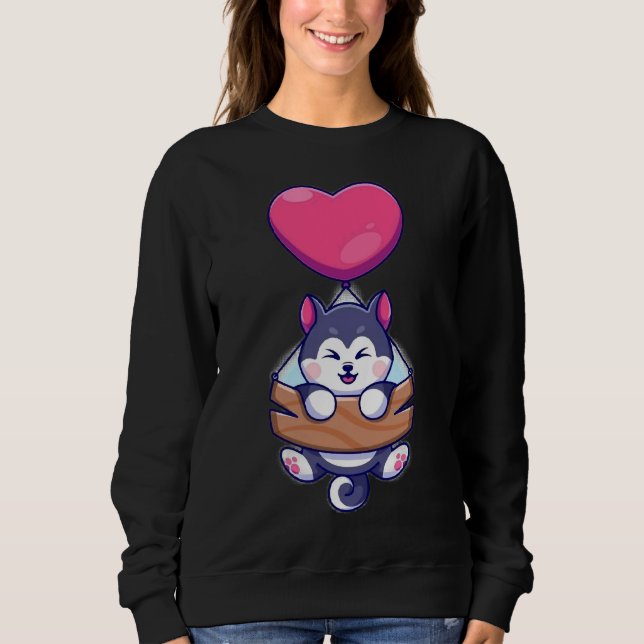 Sudadera Husky Puppy (Anverso)