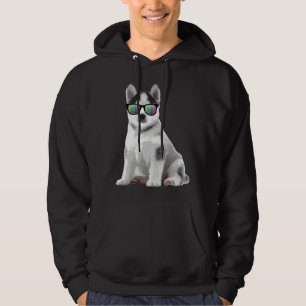Sudadera Husky Puppy gafas de sol Perros animales