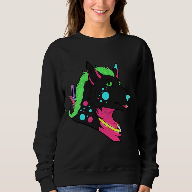 Sudadera Husky Rave (Anverso)