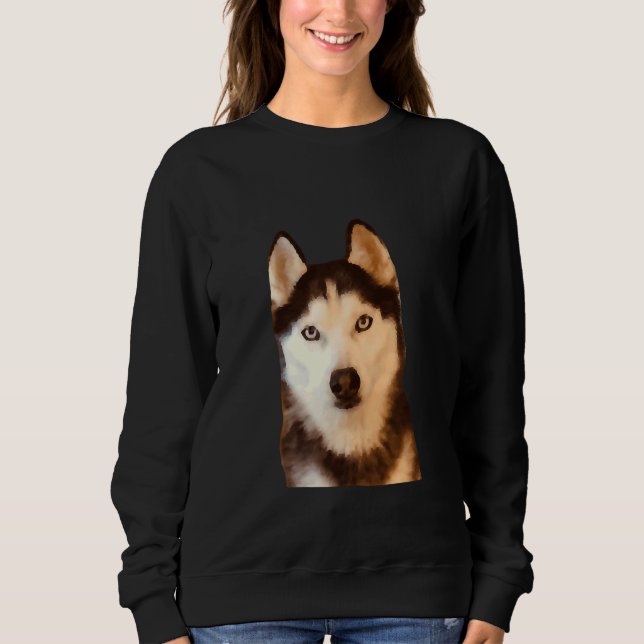 Sudadera Husky Siberian (Anverso)