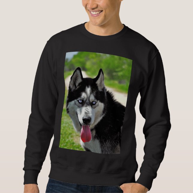 Sudadera Husky Siberian (Anverso)