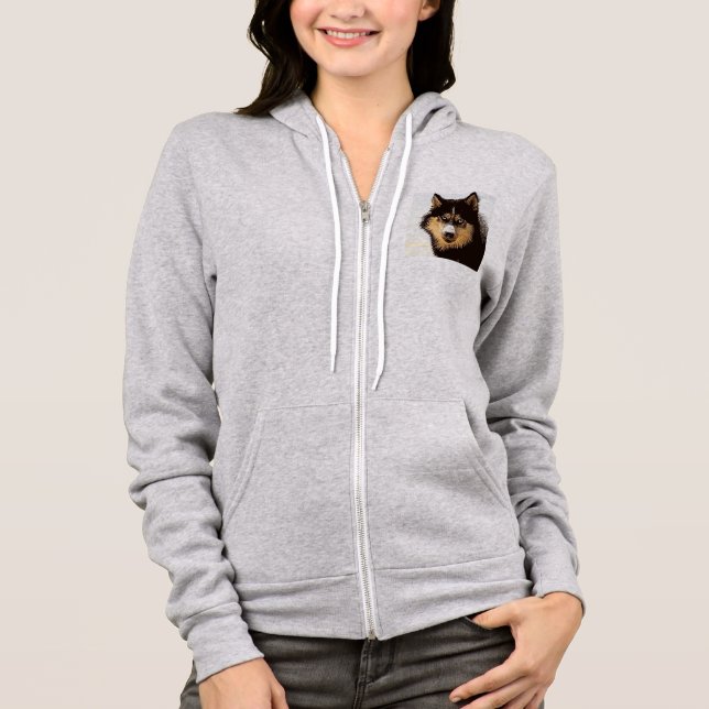 Sudadera Husky Siberian (Anverso)
