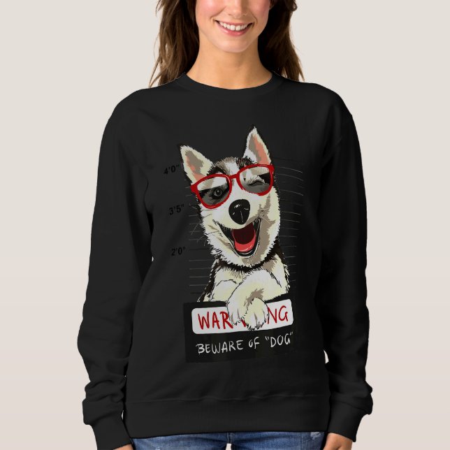 Sudadera Husky Siberian Husky (Anverso)