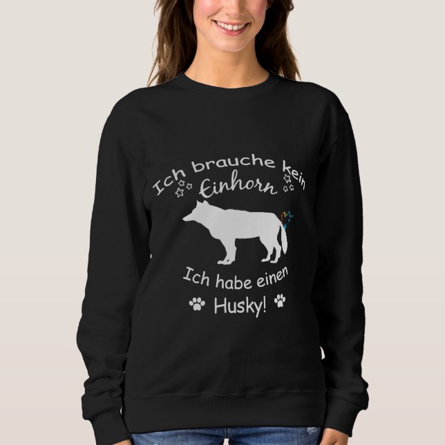 Sudadera Husky Siberian Husky Dog (Anverso)