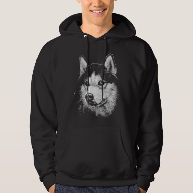 Sudadera Husky siberiano 17 (Anverso)