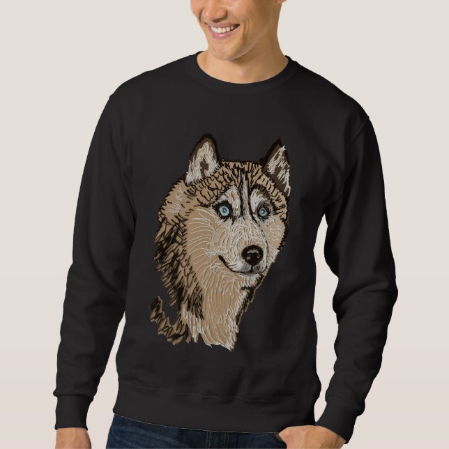Sudadera Husky Siberiano 2 Ts Acondicionado (Anverso)