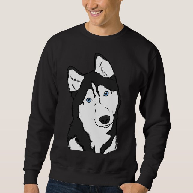 Sudadera Husky siberiano 4 (Anverso)