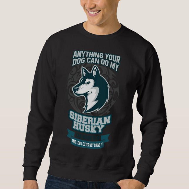 Sudadera Husky siberiano 56 (Anverso)