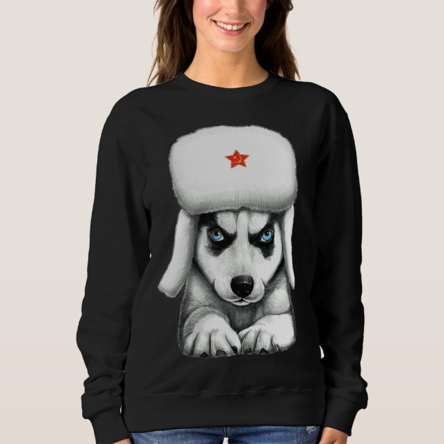 Sudadera Husky siberiano 7 (Anverso)