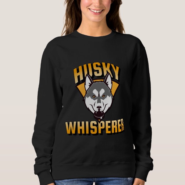 Sudadera Husky Siberiano Para El Perro Perro Perro Husky Wh (Anverso)