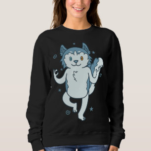 Sudadera Husky Sled Dog Medita Nariz de Nieve