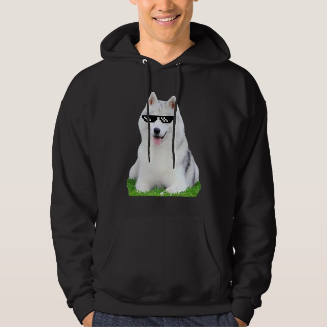 Sudadera Husky Thug Life Siberian Husky Husky Funny (Anverso)