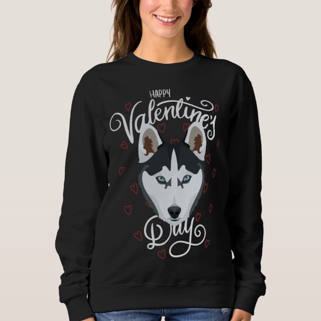 Sudadera Husky Valentine s Day (Anverso)