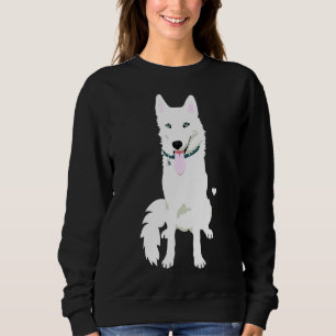 Sudadera Husky White Snow Dog Chica