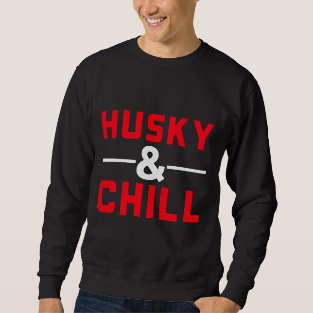 Sudadera Husky Y Chill (Anverso)