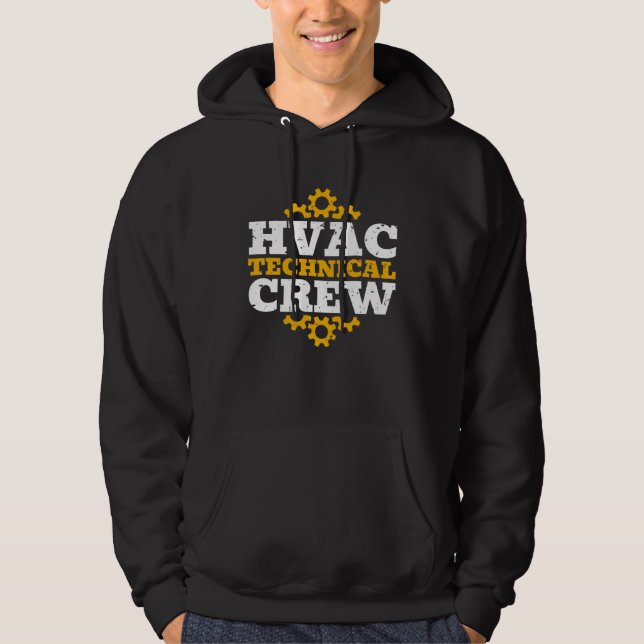 Sudadera HVAC Technical Crew (Anverso)