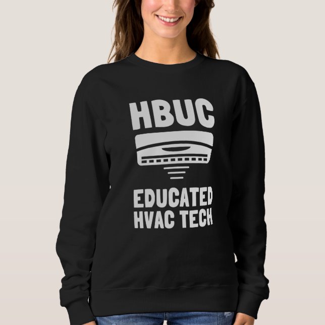 Sudadera HVAC Technician Air Conditioner Repairing - HBUC E (Anverso)
