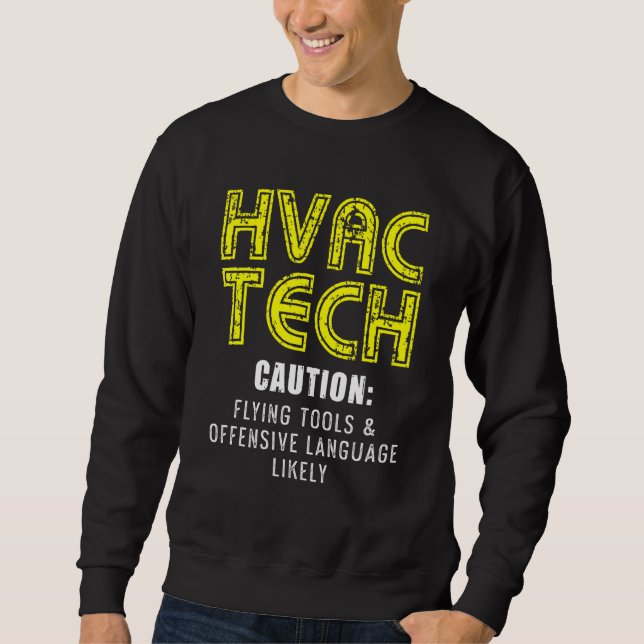 Sudadera Hvac Technician Hvac Tech 46 (Anverso)