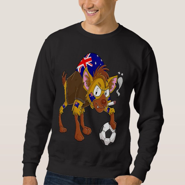 Sudadera Hyäne Fan Australia (Anverso)