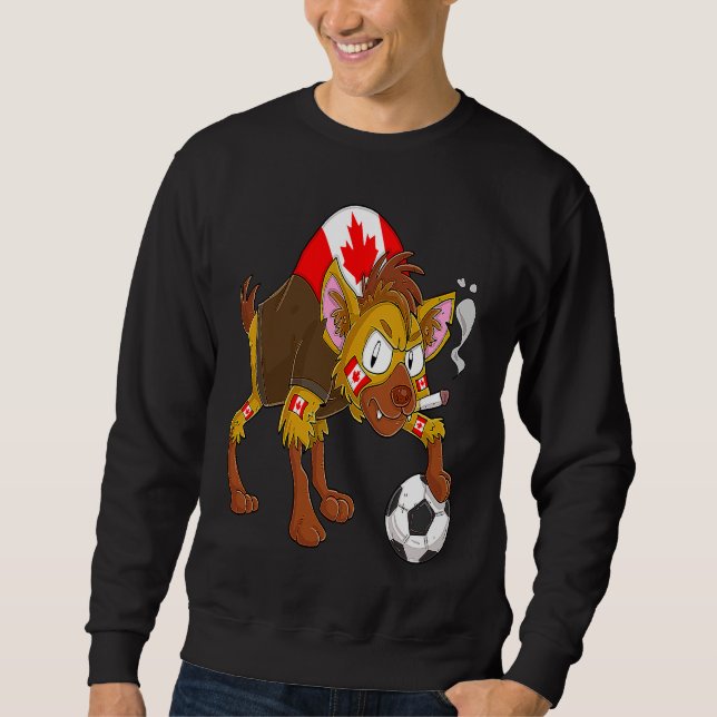 Sudadera Hyäne Fan Canada (Anverso)