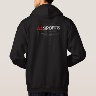 Sudadera I.A. Carcasa negra deportiva