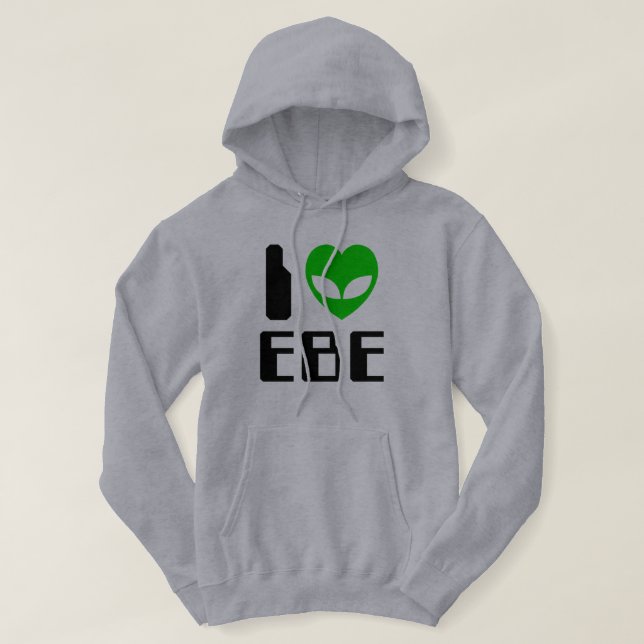 Sudadera I Alien Heart EBE (Diseño del anverso)