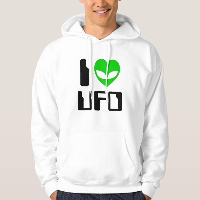 Sudadera I Alien Heart UFO (Anverso)